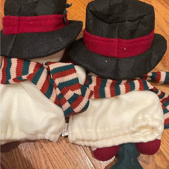 Two Snowman Puppets - Lots Of Details - Picture 8 of 8